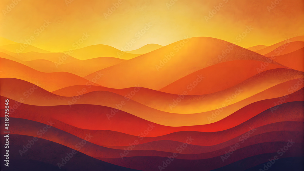 Autumn Gradient: Burnt Orange, Golden Yellow, and Deep Red with Abstract Grainy Background. Perfect for: Thanksgiving, Halloween, Harvest Festivals, Fall Parties, Autumn Weddings, Back to School.