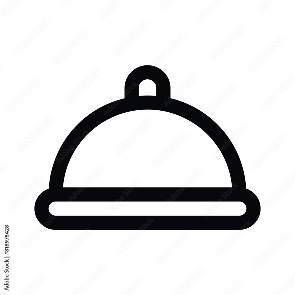 Food service vector design in modern style, cloche icon easy to use and download Food service vector design in modern style, cloche icon easy to use and download