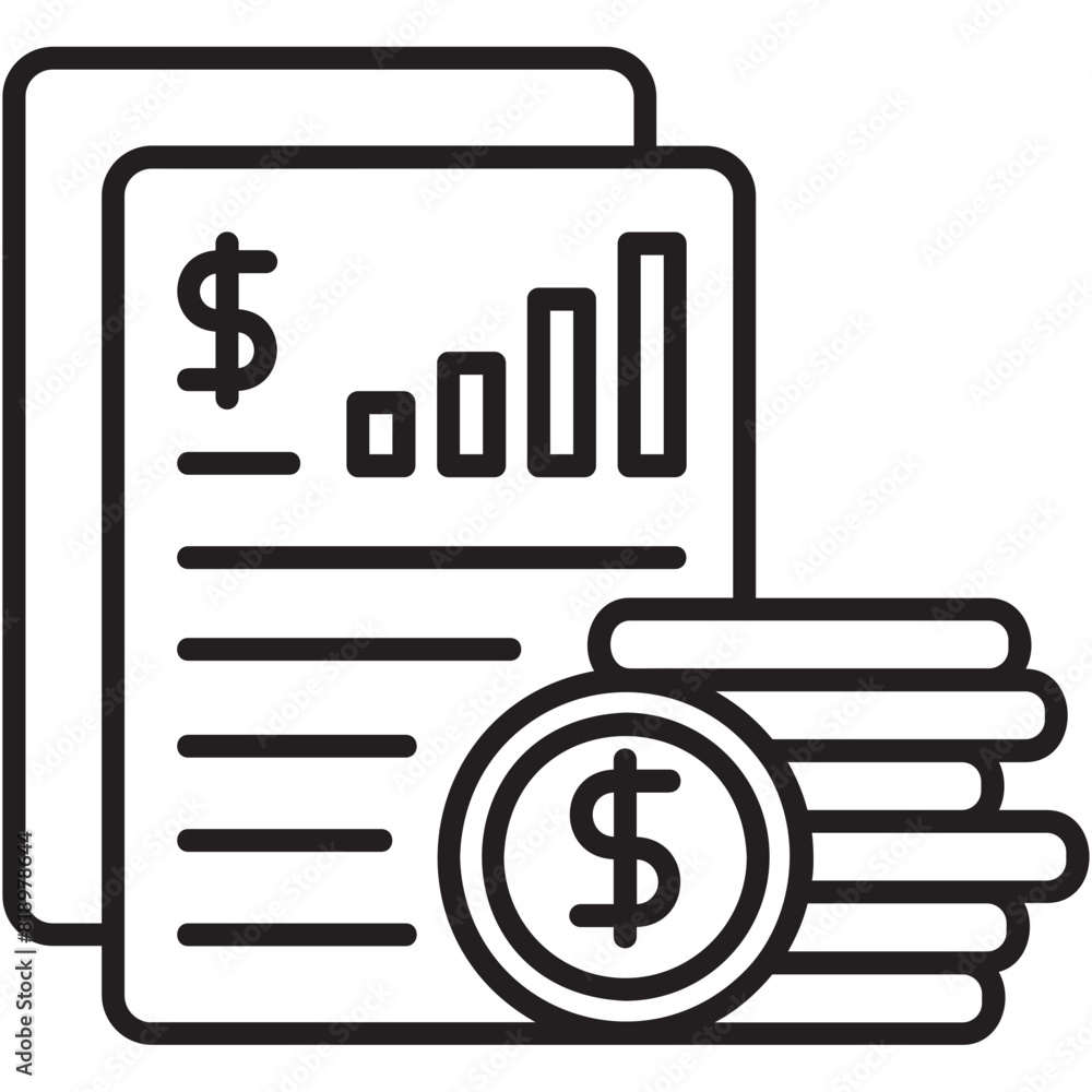 Balance Sheet Icon Balance Sheet Icon