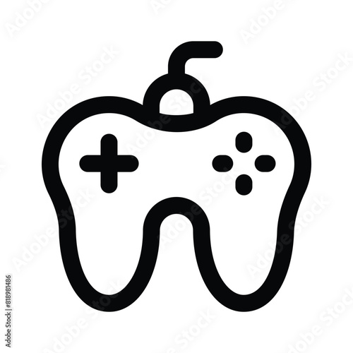 Grab this beautiful vector of gamepad, video game controller equipment