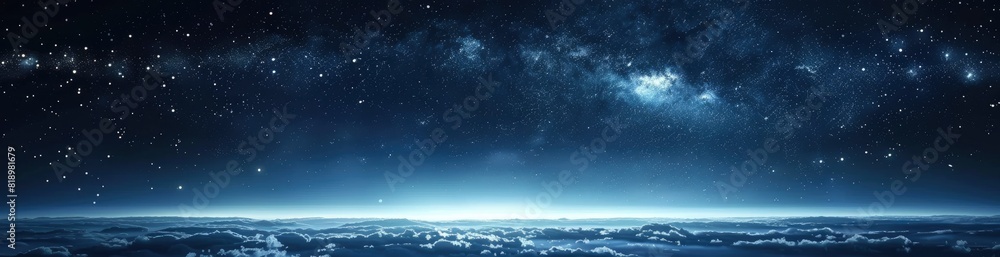 Abstract Summer Night Sky Patterns. With Copy Space, Abstract Background Abstract Summer Night Sky Patterns. With Copy Space, Abstract Background