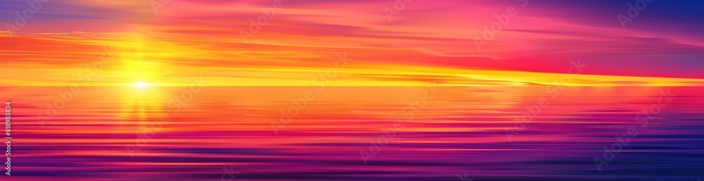 Abstract Summer Sunset Pattern Background. With Copy Space, Abstract Background