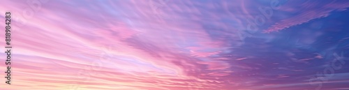 Abstract Summer Twilight Sky Pattern Background. With Copy Space, Abstract Background © PicTCoral