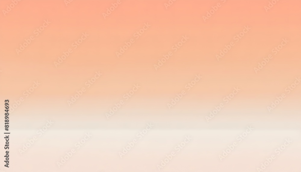 Fototapeta premium Horizontal seamless background peach fuzz color delicate light gradient