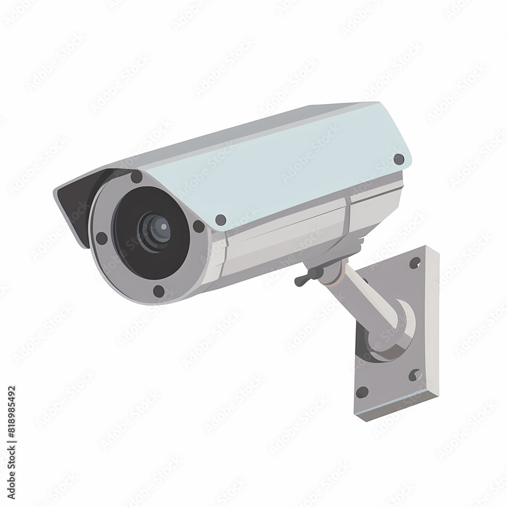 Cctv camera icons vector image Cctv camera icons vector image