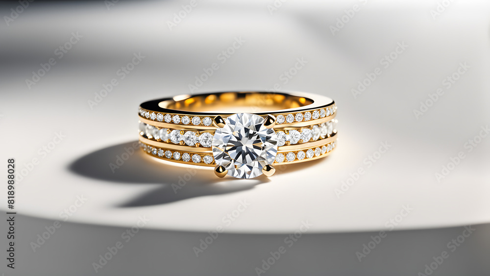 Sparkling diamond ring Sparkling diamond ring