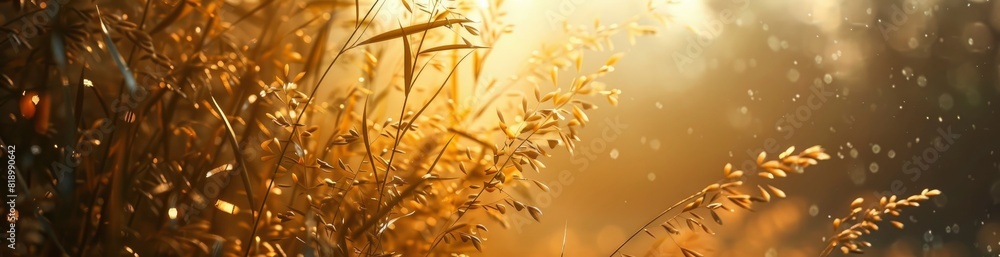 Abstract Summer Evening Light. With Copy Space, Abstract Background Abstract Summer Evening Light. With Copy Space, Abstract Background