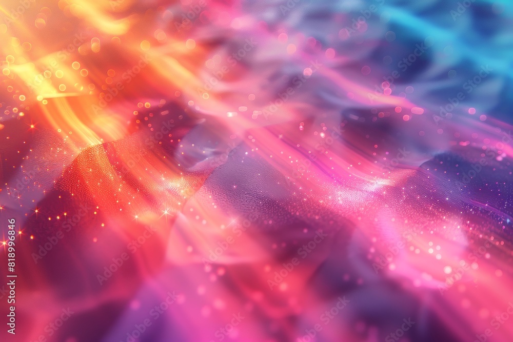 Rainbow light refraction texture overlay effect Rainbow light refraction texture overlay effect