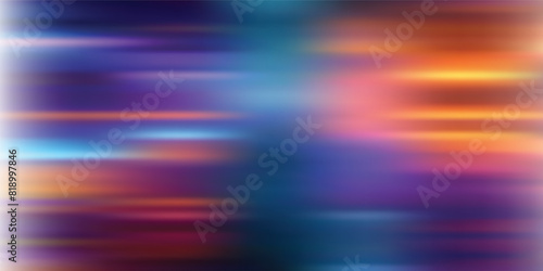Abstract color background. Gradient blend. Bright colored glow. Diffuse glare. Blurry highlights © ahmad