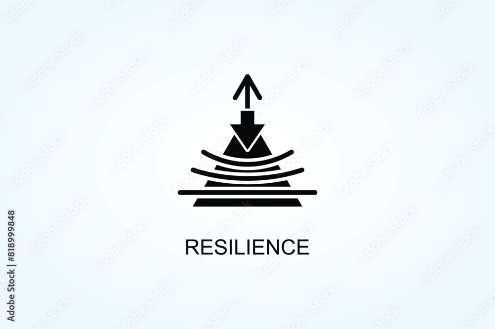 Resilience Vector Or Logo Sign Symbol Illustration Resilience Vector Or Logo Sign Symbol Illustration