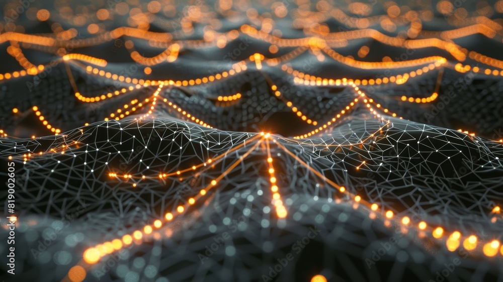 a dynamic and vibrant digital wave, illustrating themes of data flow, network connections, or futuristic technology. a dynamic and vibrant digital wave, illustrating themes of data flow, network connections, or futuristic technology.