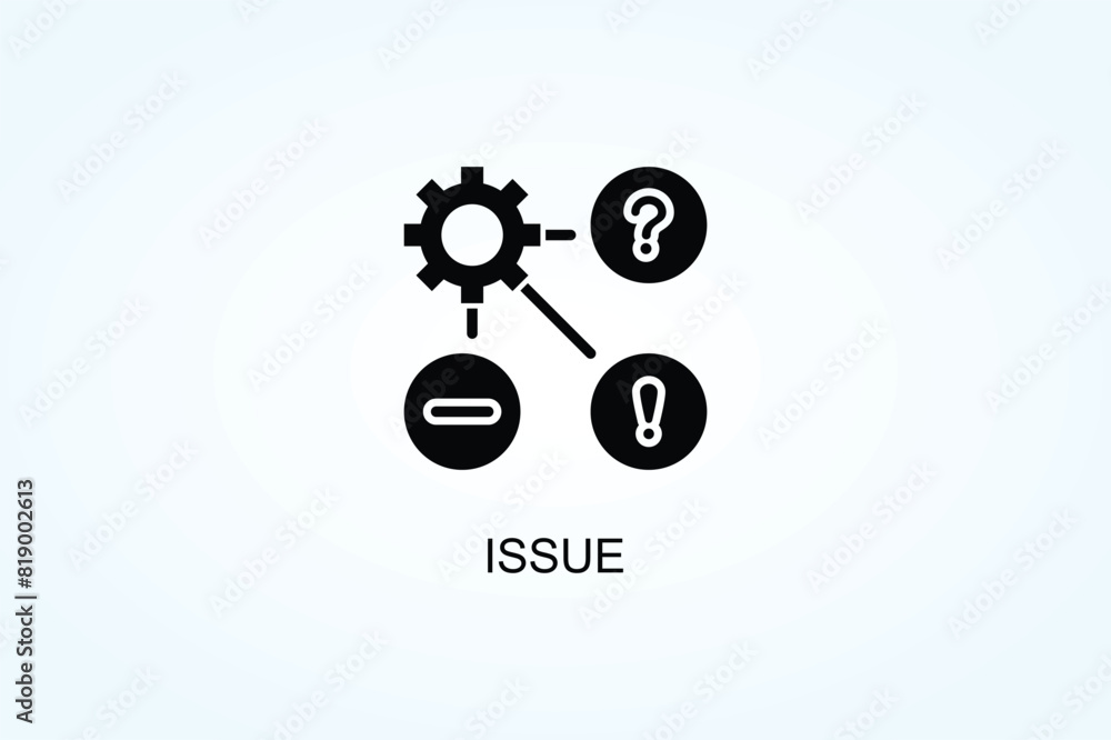 Issue Vector Or Logo Sign Symbol Illustration Issue Vector Or Logo Sign Symbol Illustration