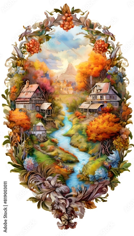 Landschaft Applikation. Hintergrund für das Design 4. Landschaft Applikation. Hintergrund für das Design 4.