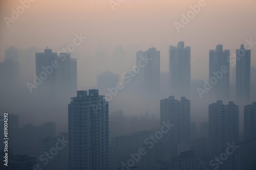 Cityscape Shrouded in Smog © Shahrimi