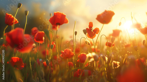 field of poppies