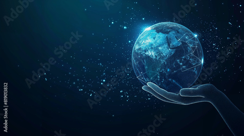 AI - Artificial Intelligence, AI Logo and computer chip in the background, in the style of a circuit board	
