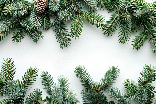 A pine tree with a pine cone on top of it