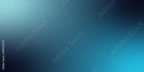 Abstract Fiery burnt dark gray foil gradient vector blurred shine. Bokeh background with blue color gradient, ombre effect. Textured with rough grain, noise, and bright spots.