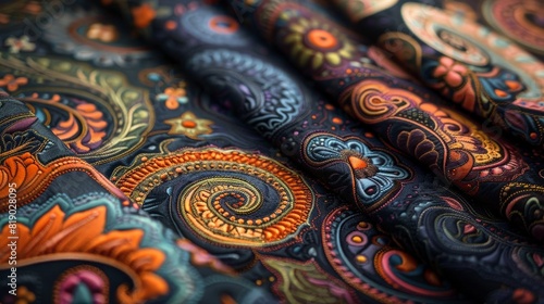 Detailed Paisley Prints for Artful Expression 