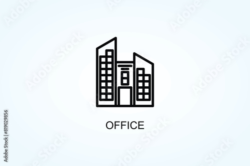 Office Vector  Or Logo Sign Symbol Illustration