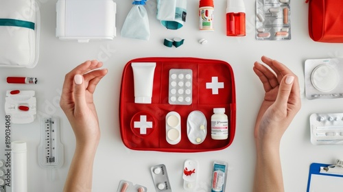 A Fully Equipped First Aid Kit photo
