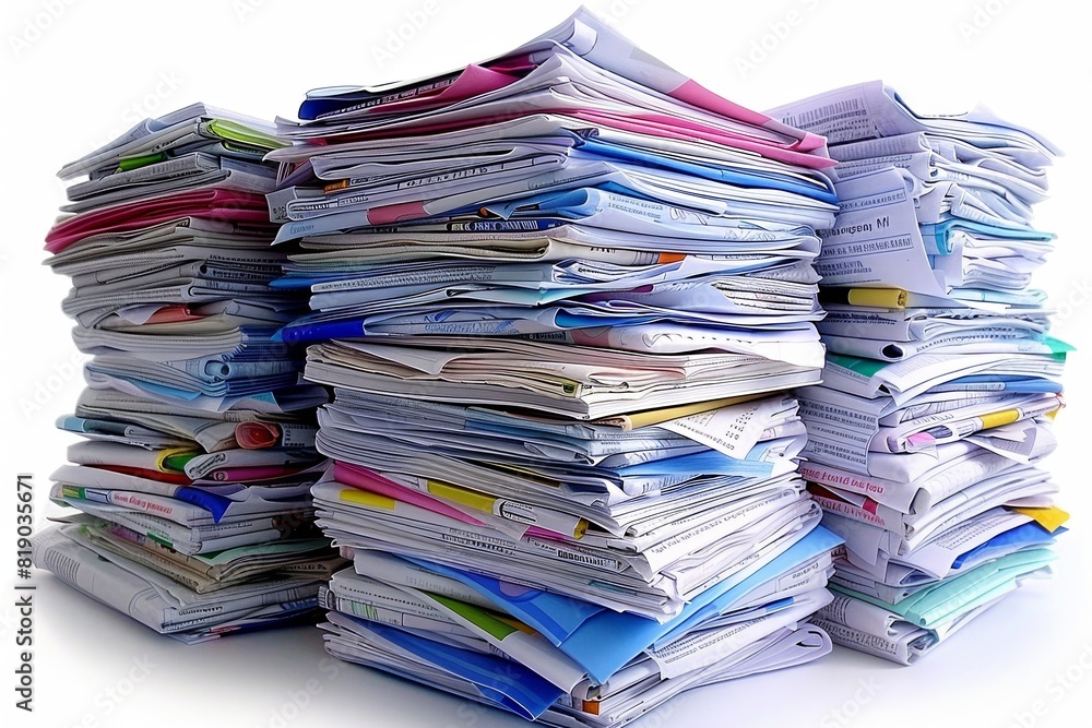 stack of magazines stack of magazines