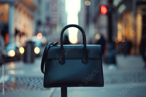 stylish handbag in black color © Muhammad