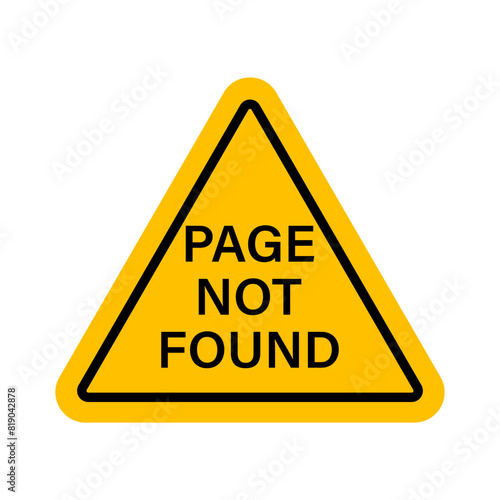 404 Error Page Not Found. Vector Illustration. 