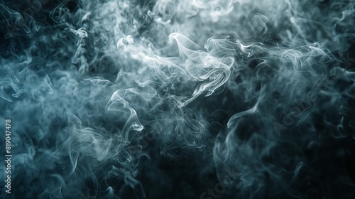 Mysterious Whispers of Ethereal Smoke Wisps 