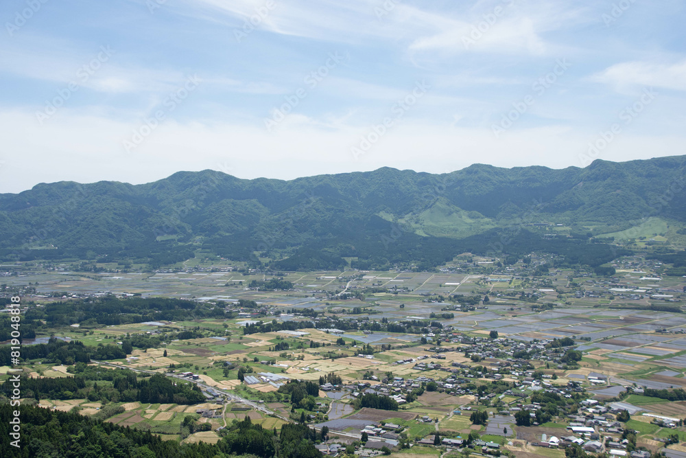 Obraz premium 阿蘇の風景