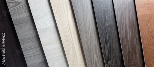 Luxury vinyl plank sheet sample for floor tiles choosing the right option by Click lock type or glue installation type