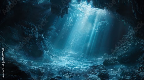 secrets hidden in the depths blue sea