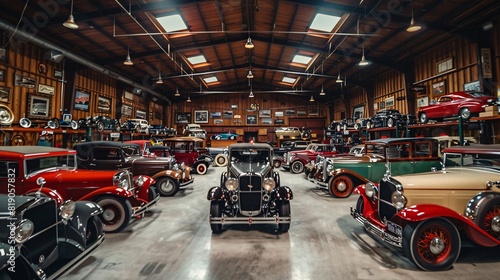 Antique cars , Classic cars , Vintage cars ,Car collection photo