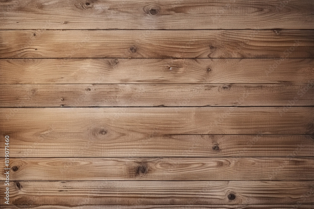 Naklejka premium wooden panel wall horizontal with natural wood grain texture background and wallpaper