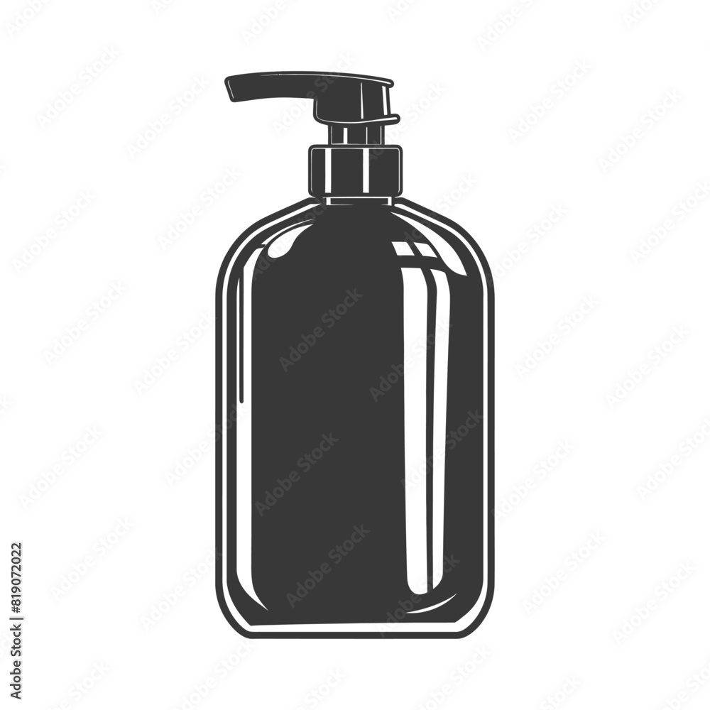 silhouette hand sanitizer bottle black color only silhouette hand sanitizer bottle black color only