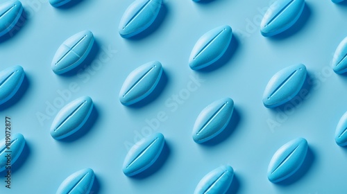 A Pattern of Blue Pills