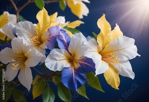 Bougainvillea flower closeup Realistic Light understand sun light significantly summer flower season concept