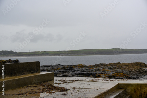 Large Body of Water Next to Rocky Shore