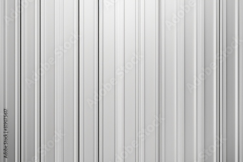A sleek silver metal background with vertical lines. Perfect for industrial or technology themed designs