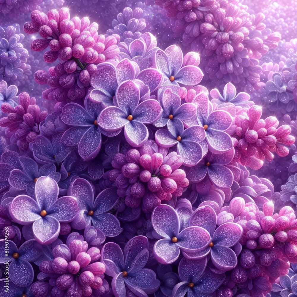 pink lilac Floral Patterns Background pink lilac Floral Patterns Background