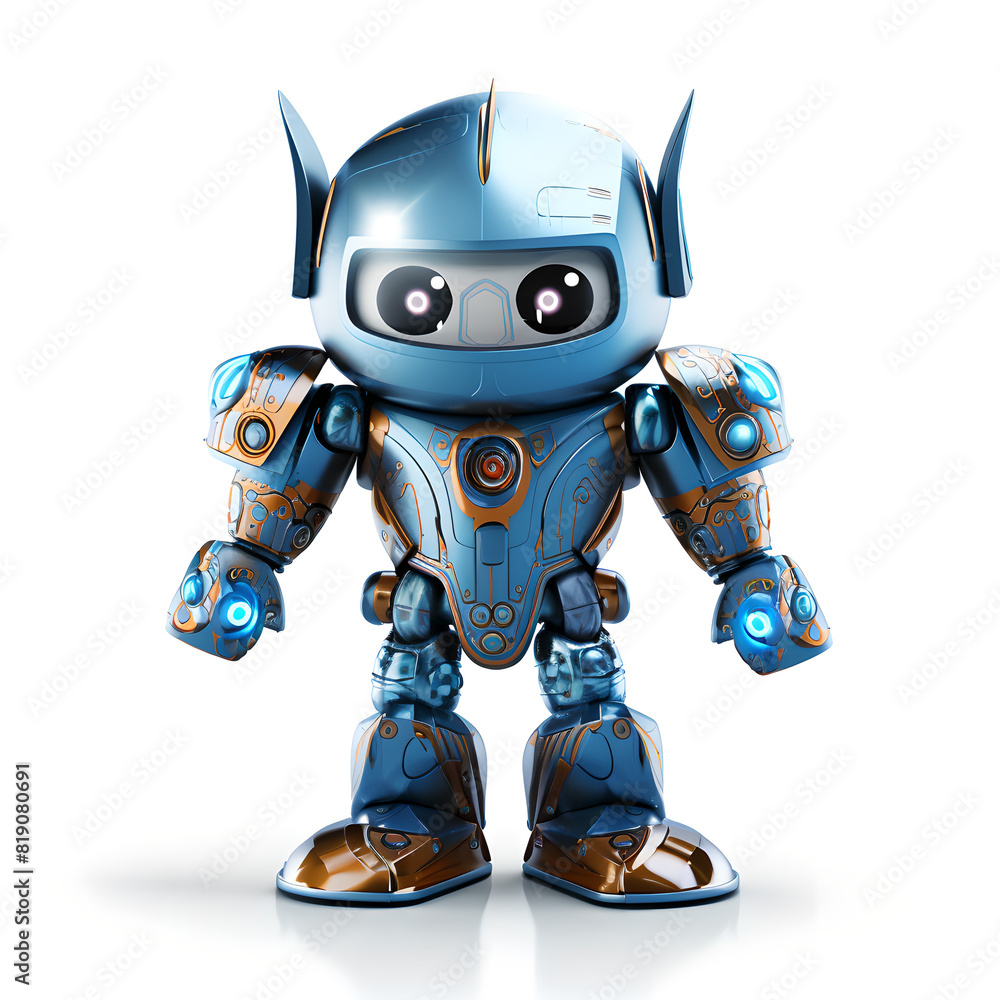 Silver and Gold Robot Knight
Silver and Gold Robot Knight