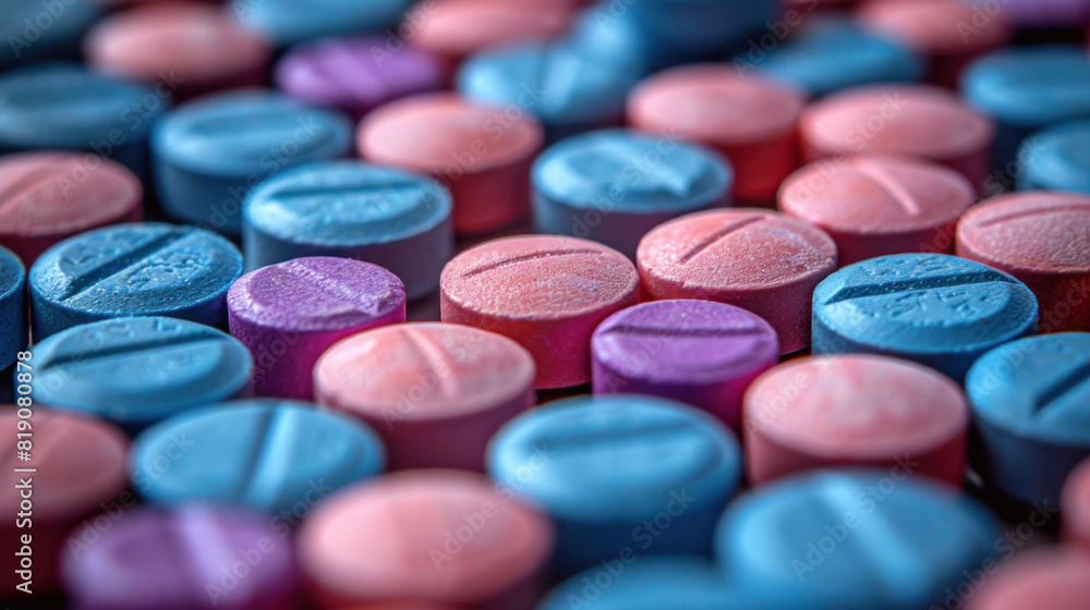 Fotografie Medicine pills close-up