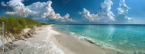 Beach With Sand and Water