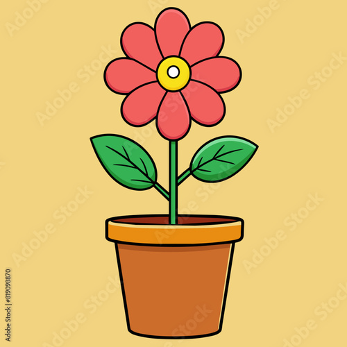 flower in a pot