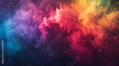 Abstract pride colors with a focus on copyspace for creative text photo