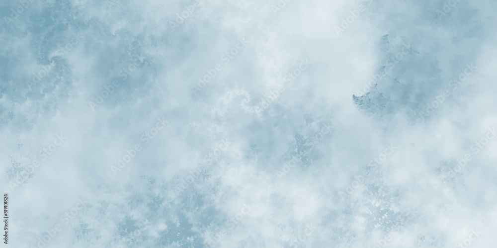 Obraz premium Abstract design with white and blue wall background. Grunge Cement Wall Background. vintage white background of natural cement or stone old texture design. beautiful cloudy blue Blurry and cloudy blue