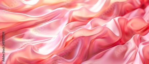 Detailed view of pink fabric, ideal for textile backgrounds