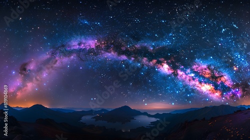 A panoramic view of the entire Milky Way galaxy