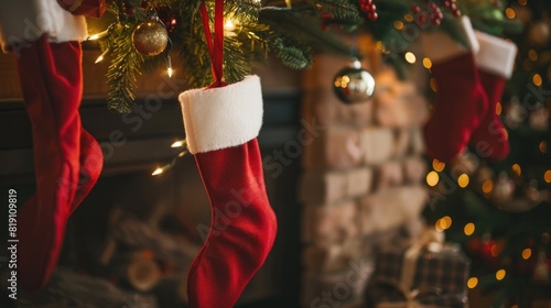 Hang a stocking inside with a Christmas present