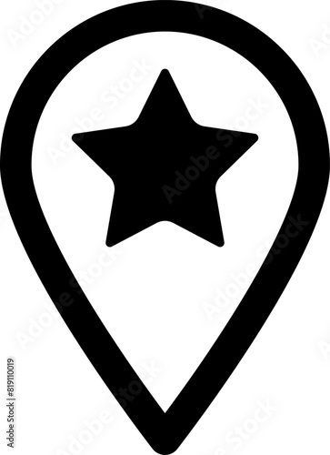 Pin bookmark icon